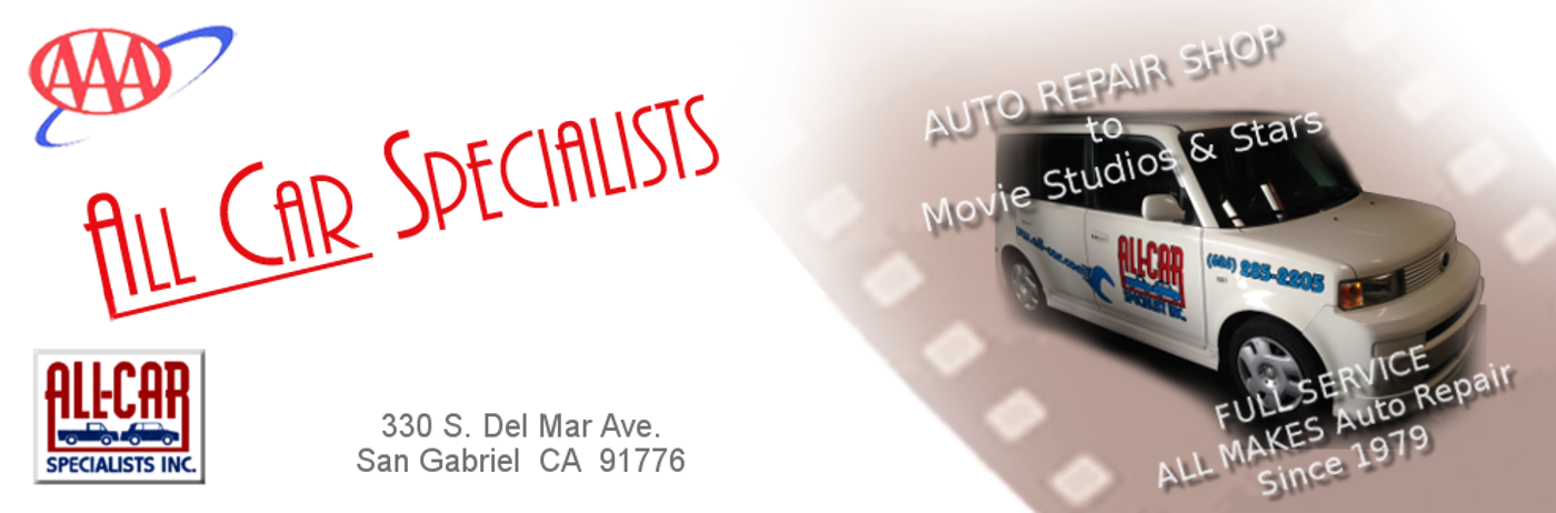 Auto Repair Car Repair shop San Gabriel All Car Specialists